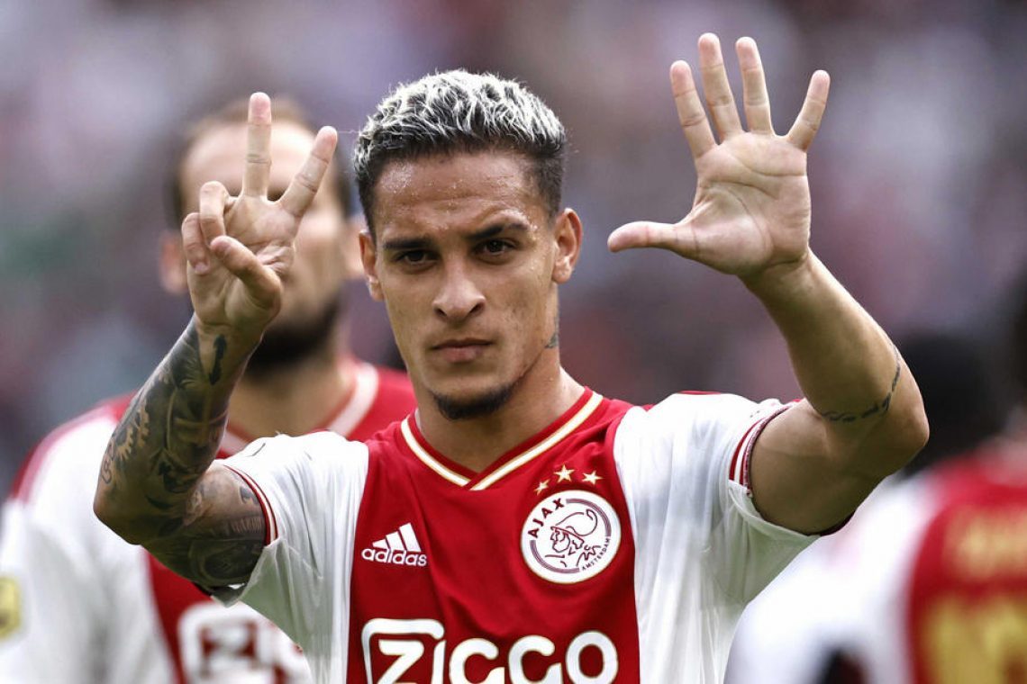 Manchester United dosegel dogovor z Ajaxom za prestop Antonyja