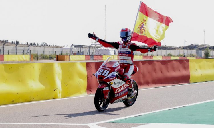 Guevara v Aragoniji zmagal v moto3