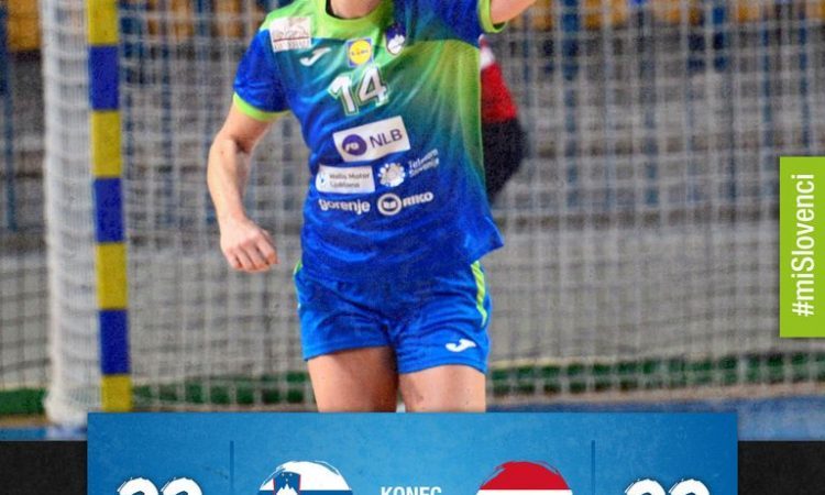 Slovenske rokometašice v Celju remizirale z Madžarkami
