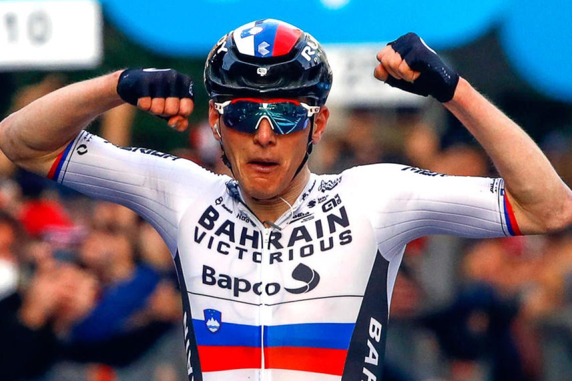 Matej Mohorič skupni zmagovalec kolesarske dirke po Hrvaški