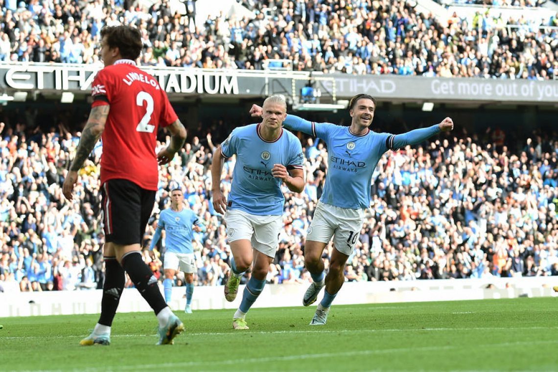 City nadigral United v manchestrskem derbiju, trije goli Haalanda in Fodna