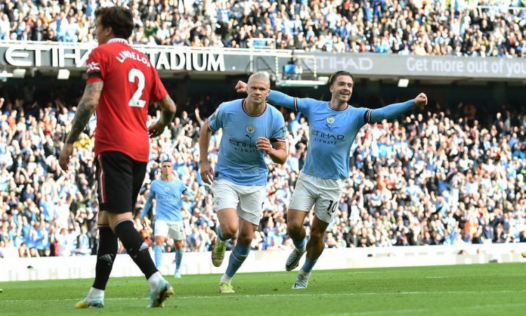 City nadigral United v manchestrskem derbiju, trije goli Haalanda in Fodna