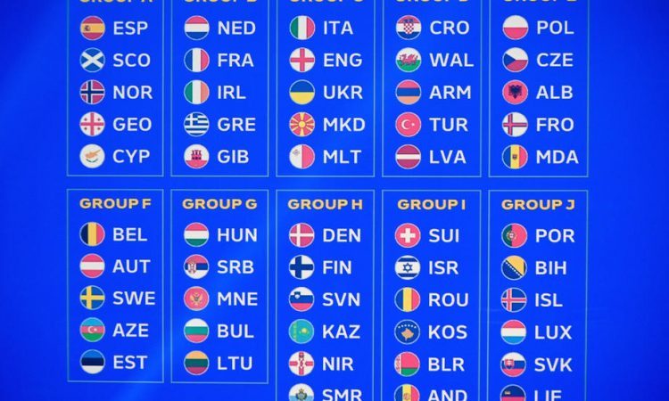 Slovenci v kvalifikacijah za EP z Dansko, Finsko, Kazahstanom, Severno Irsko in San Marinom