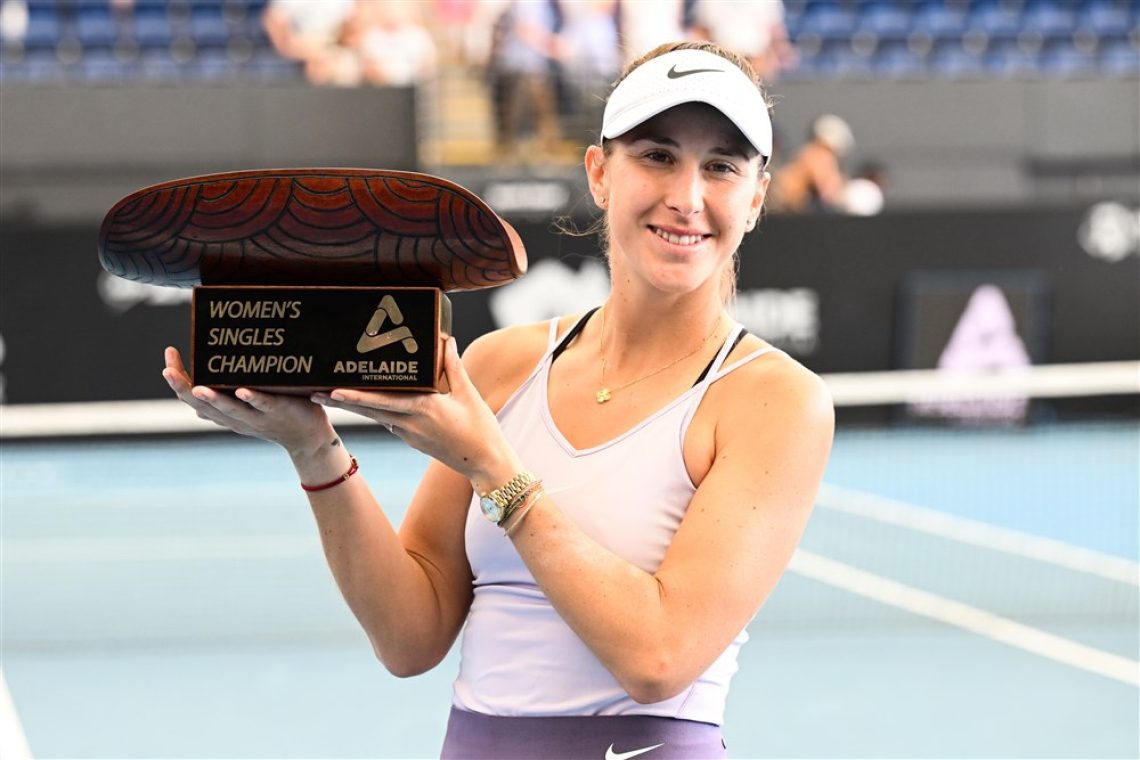 Belinda Benčič do zmage v finalu Adelaide