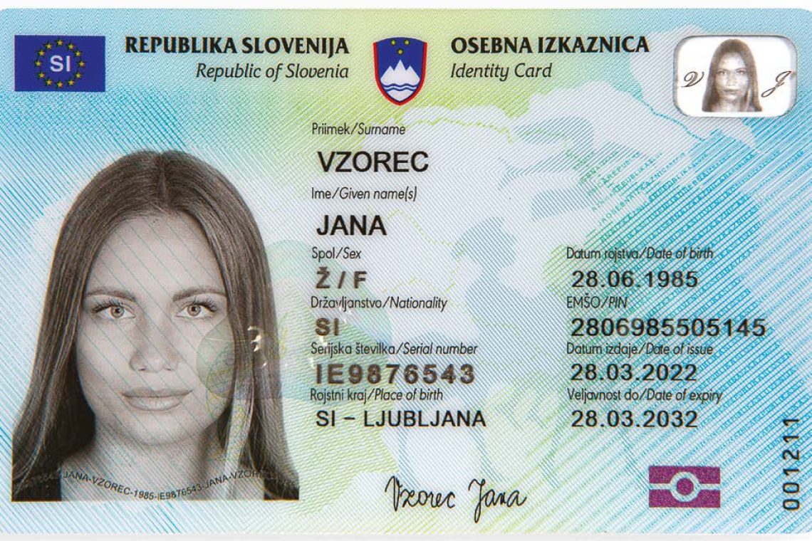 Slovenski biometrični izkaznici mednarodna nagrada