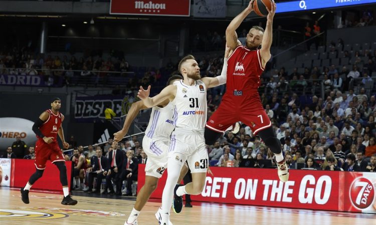 Olympiacosu in Realu na vrhu novi zmagi