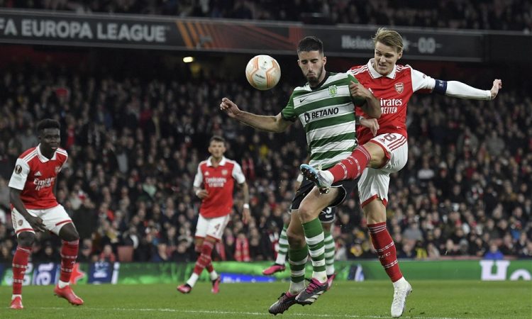 Arsenal proti Sportingu izpadel po streljanju enajstmetrovk