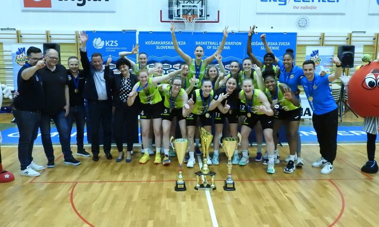 Celjanke spet slovenske pokalne prvakinje