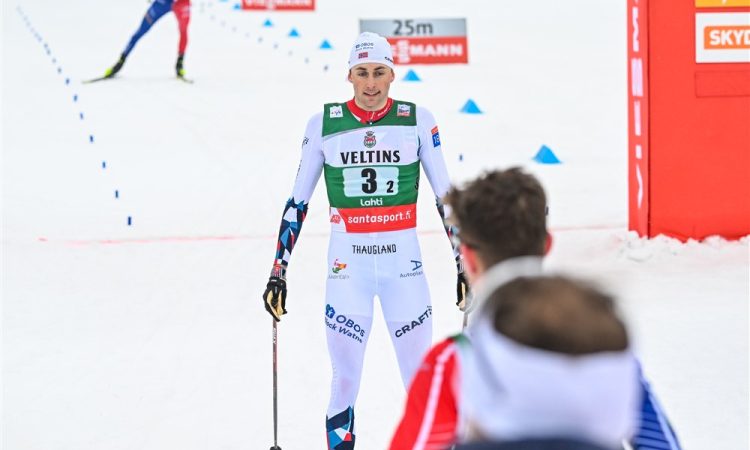Riiberju zmaga v Lahtiju, Lamparter zmagovalec svetovnega pokala 