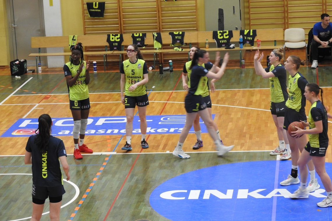 Celjske košarkarice prve finalistke DP