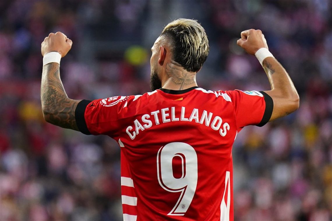 Castellanos s štirimi goli junak Girone proti Real Madridu 