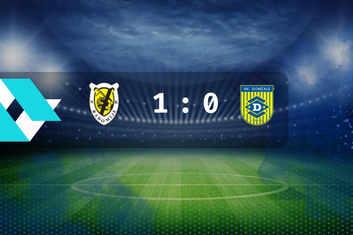 Kalcer Radomlje - Domžale 1:0 (0:0)