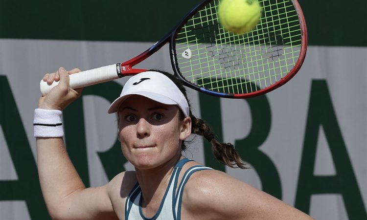 Tamara Zidanšek izpadla v prvem krogu OP Francije 