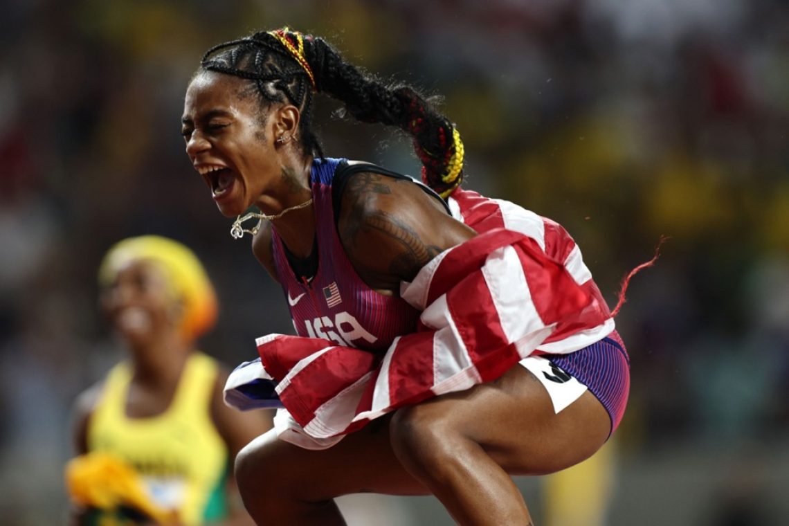 Richardson iz ZDA presenetila Jamajčanke na 100 m