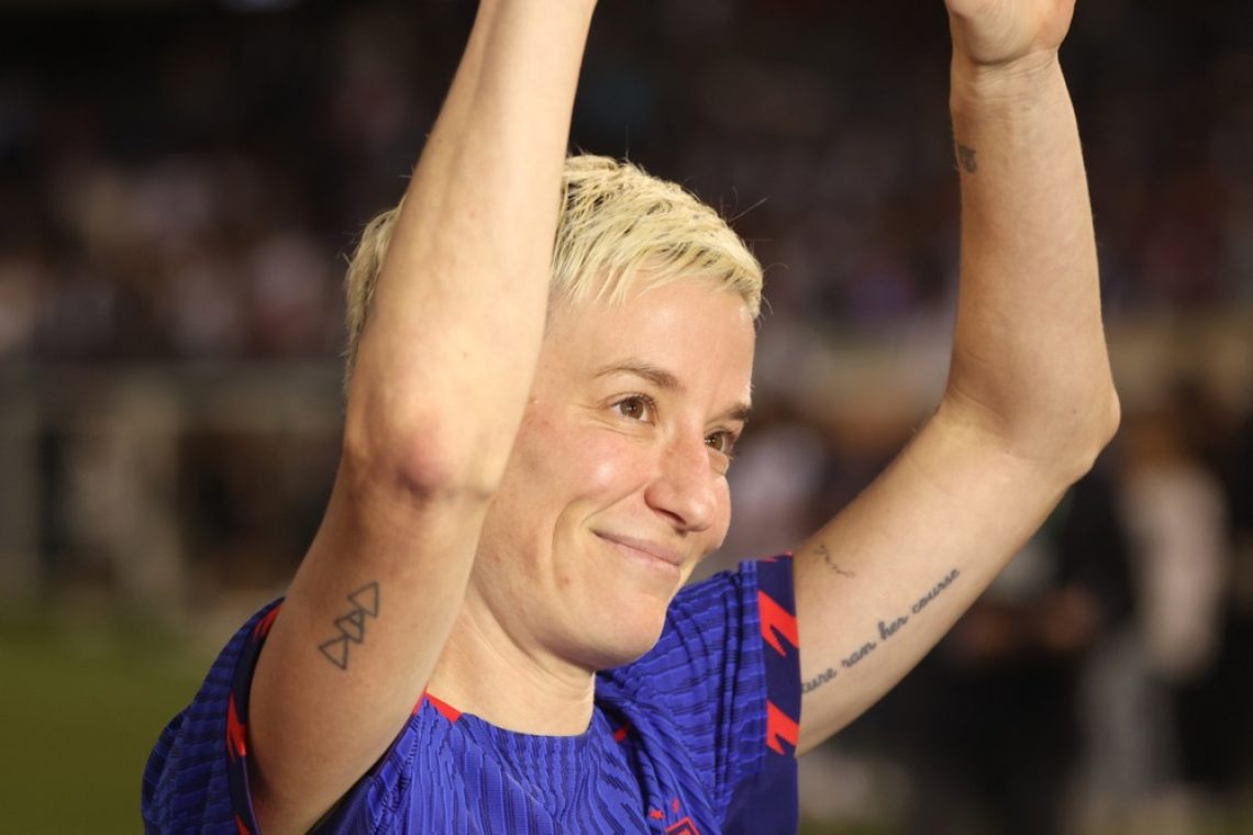 Čustveno slovo prve zvezdnice ZDA Megan Rapinoe
