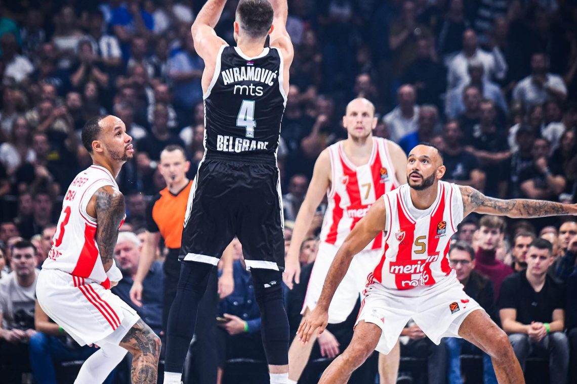 Partizan po preobratu boljši od Crvene zvezde