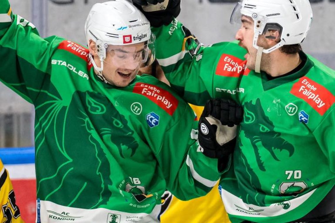  Hokejisti SŽ Olimpije so premagali Pustertal s 6:3 