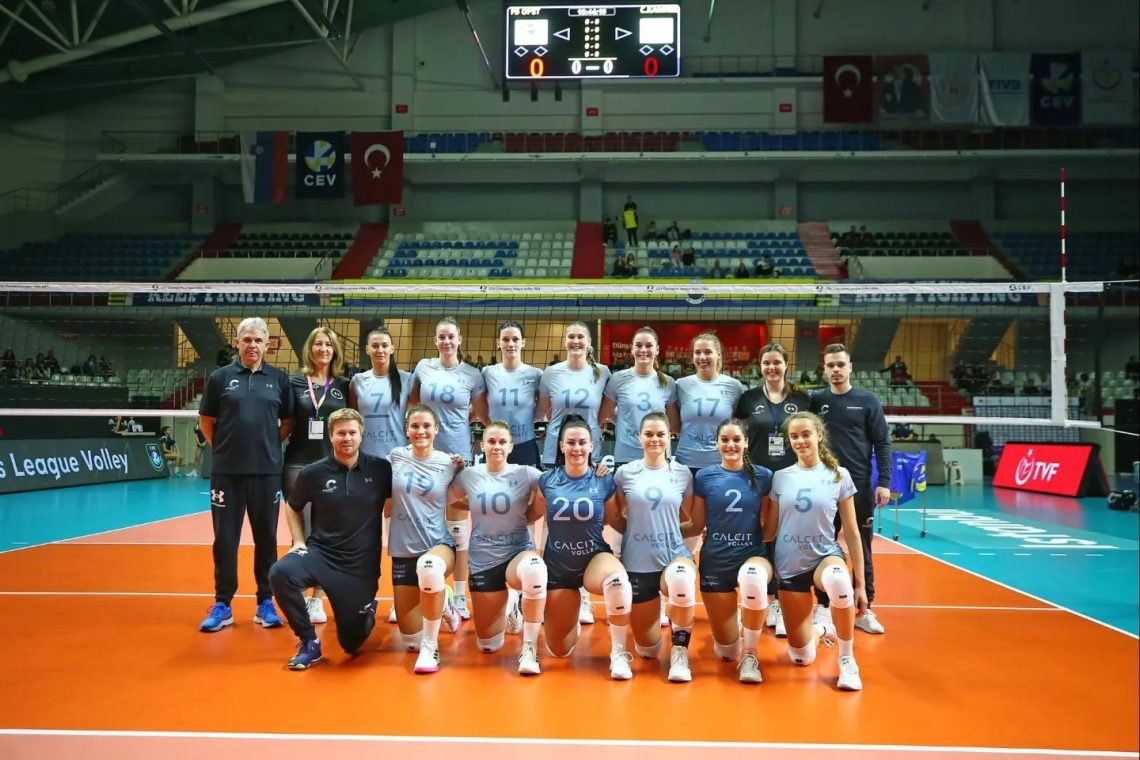 Kamniške odbojkarice v Tivoliju izgubile proti Lodžu