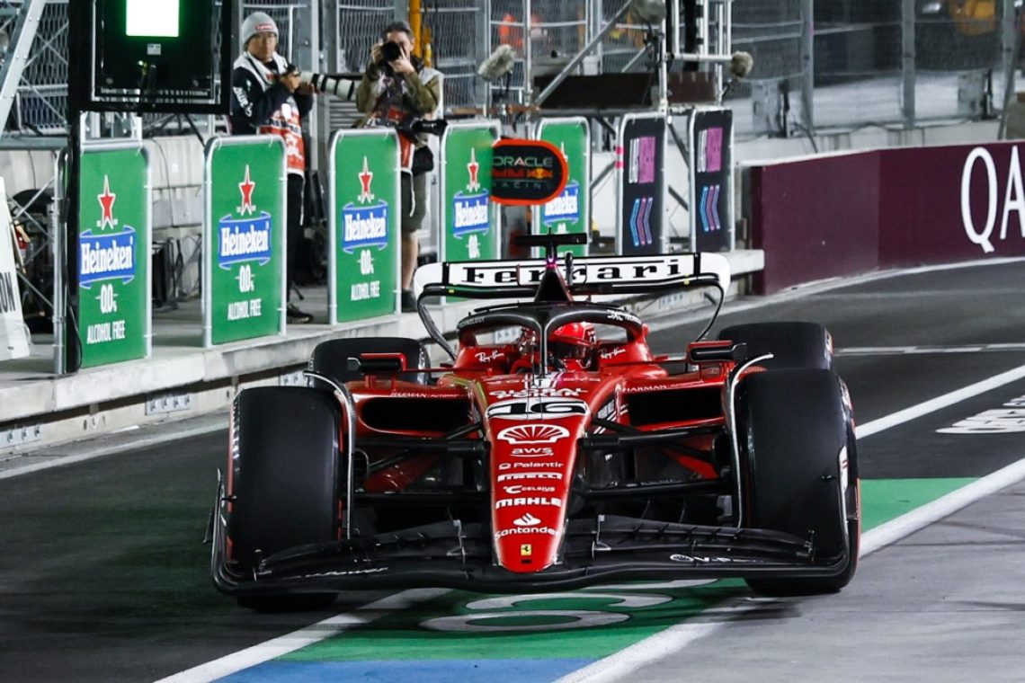 Ferrarija v Las Vegasu najhitrejša v kvalifikacijah