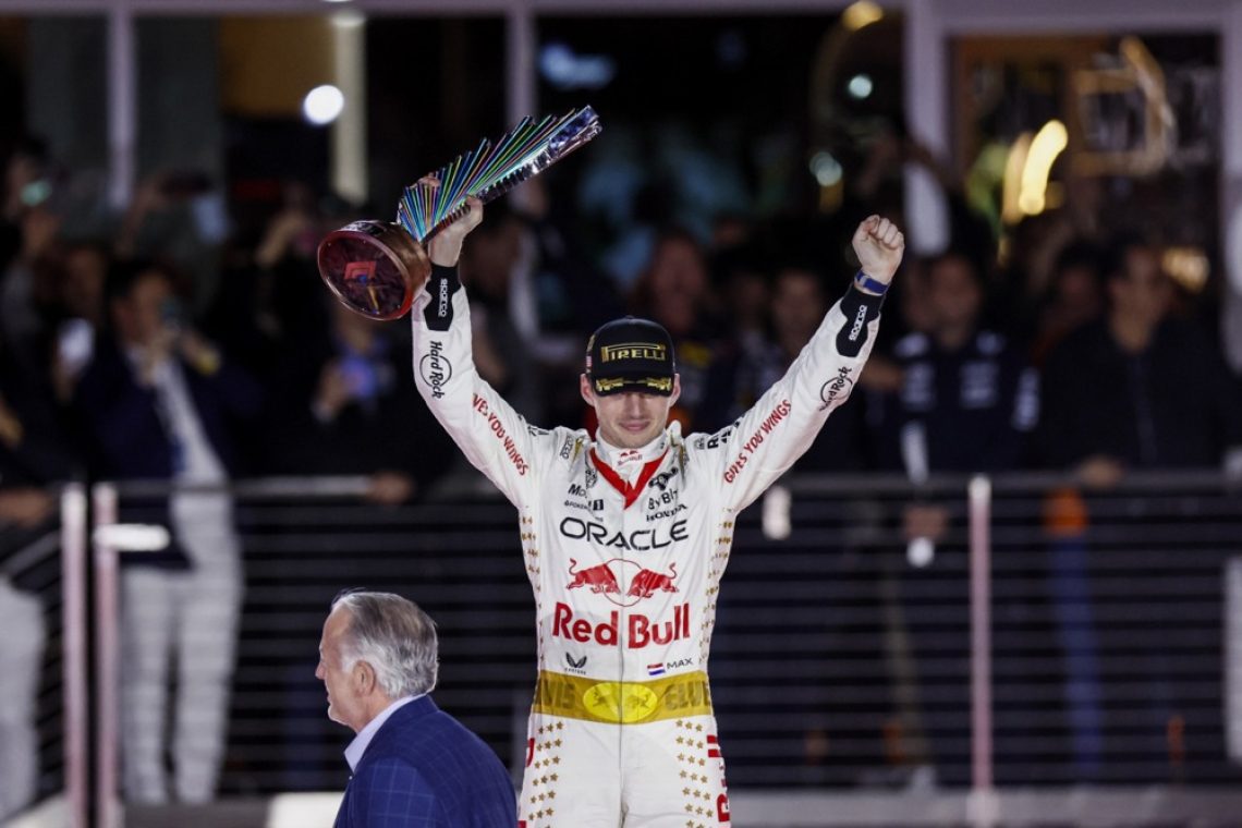 Verstappen zmagal pred Leclercom v Las Vegasu