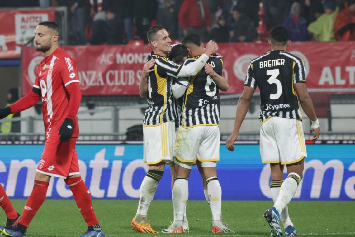 Juventus po zaključni drami do treh točk