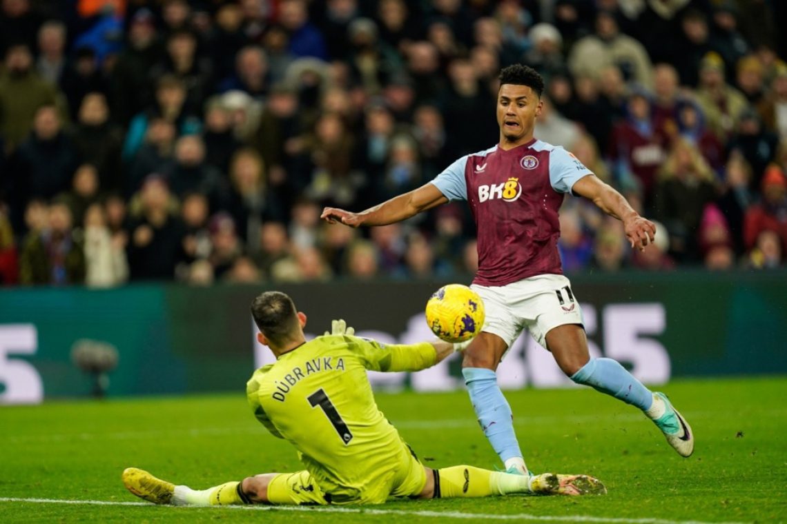 Aston Villa po visoki zmagi preskočila Tottenham