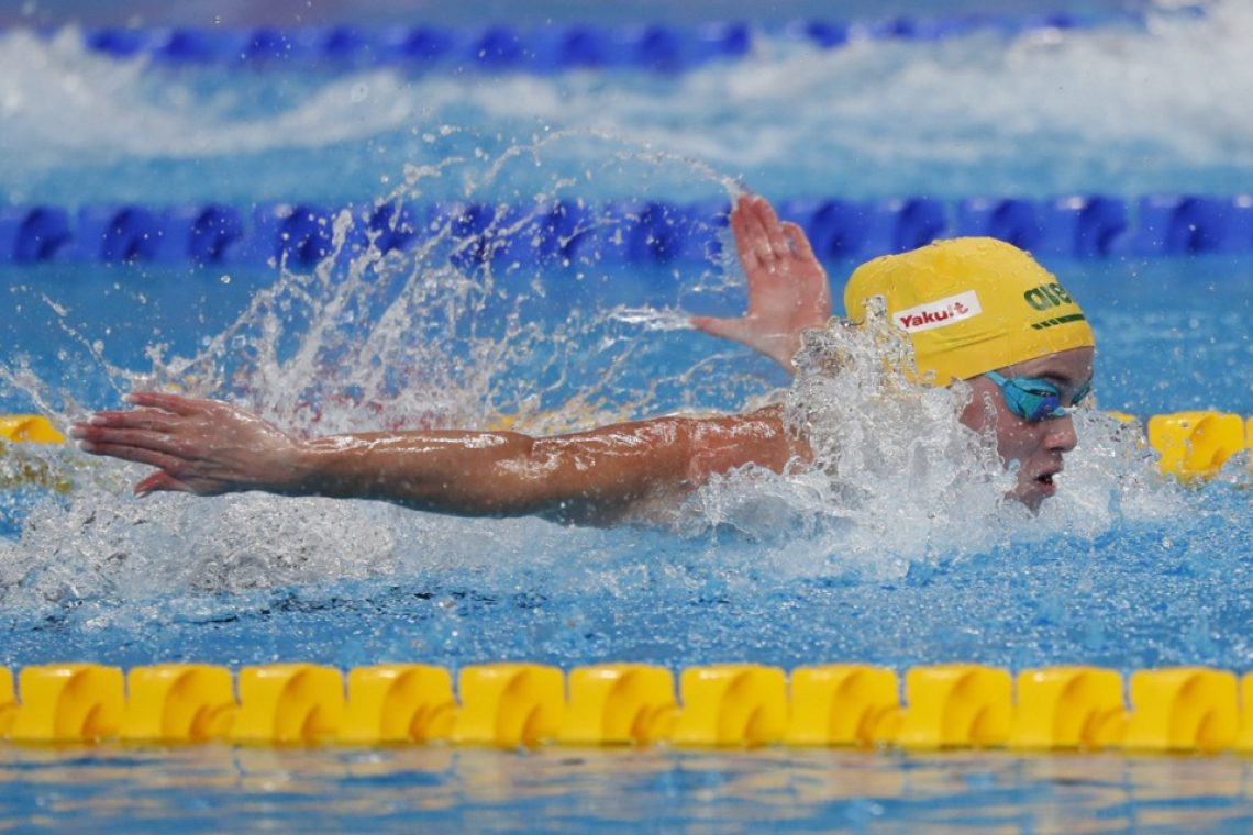 Stevensu osmo mesto na 50 m prsno