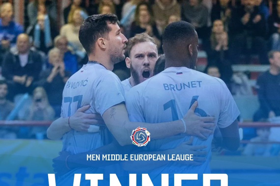 Calcit Volley zmagovalec srednjeevropske lige