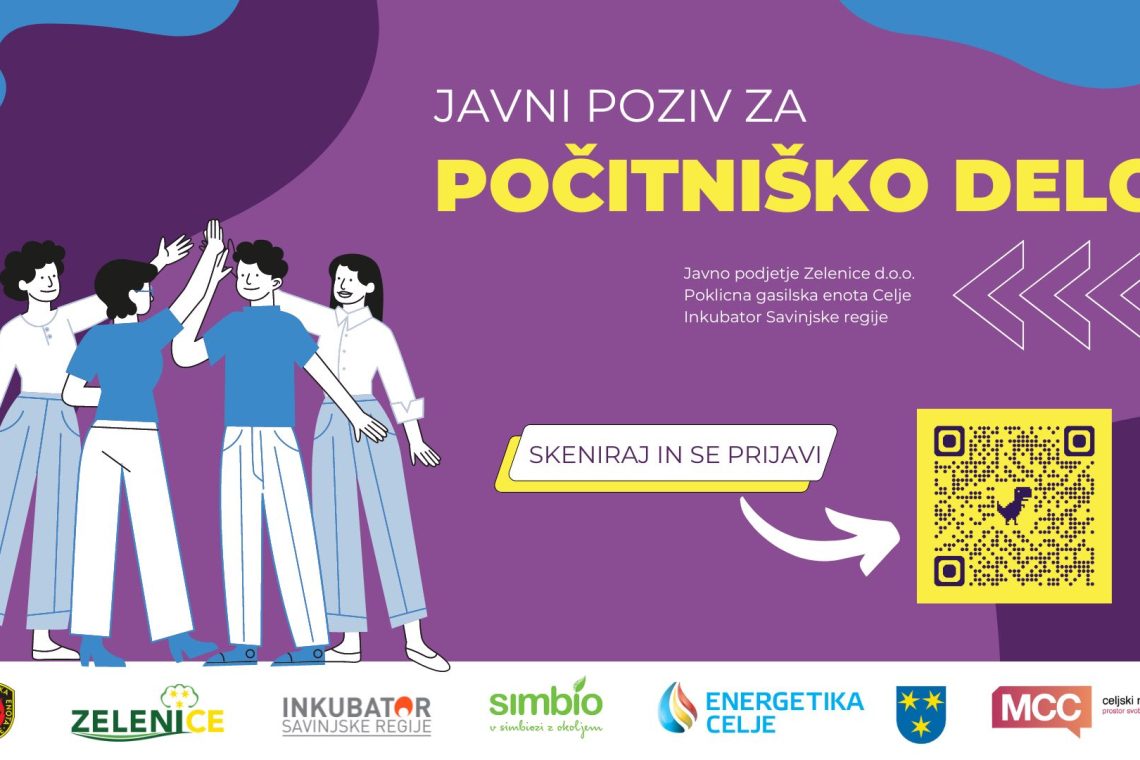 V Celju priložnost za počitniško delo, nove izkušnje in poletni zaslužek