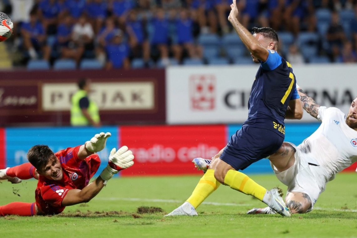 Celjani na prvi tekmi s Slovanom neodločeno