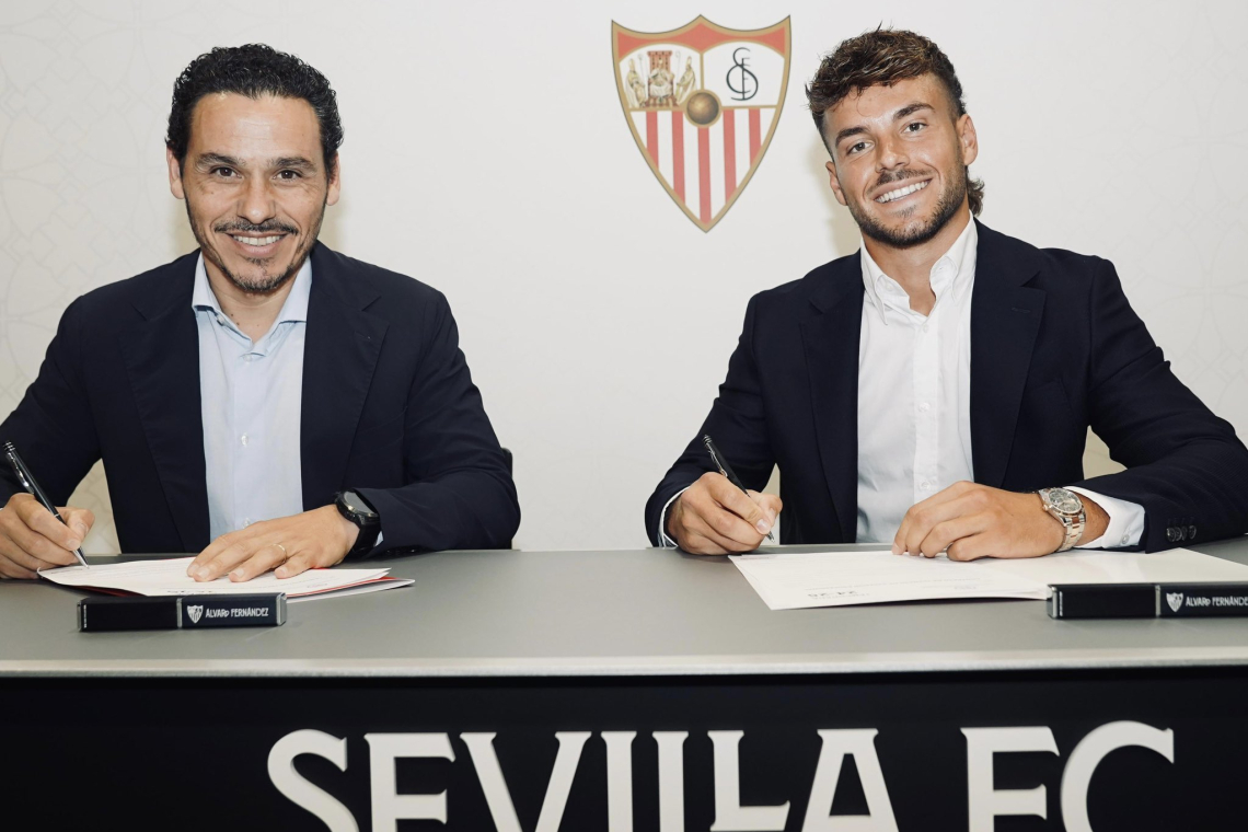 Álvaro Fernández je sedma okrepitev Seville