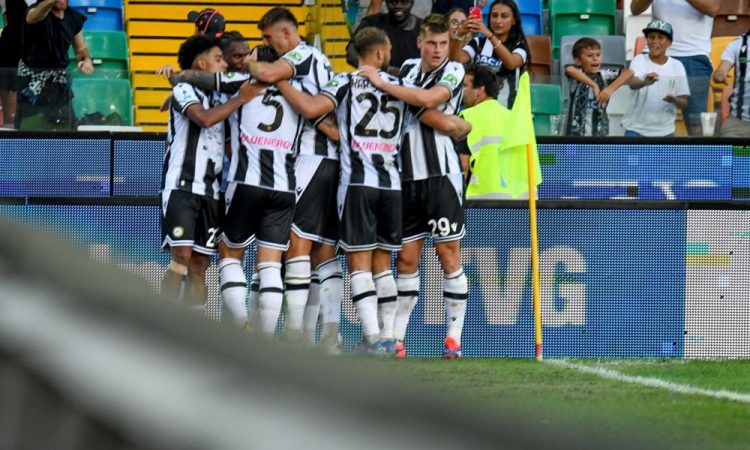 Udinese do zmage proti Laziu
