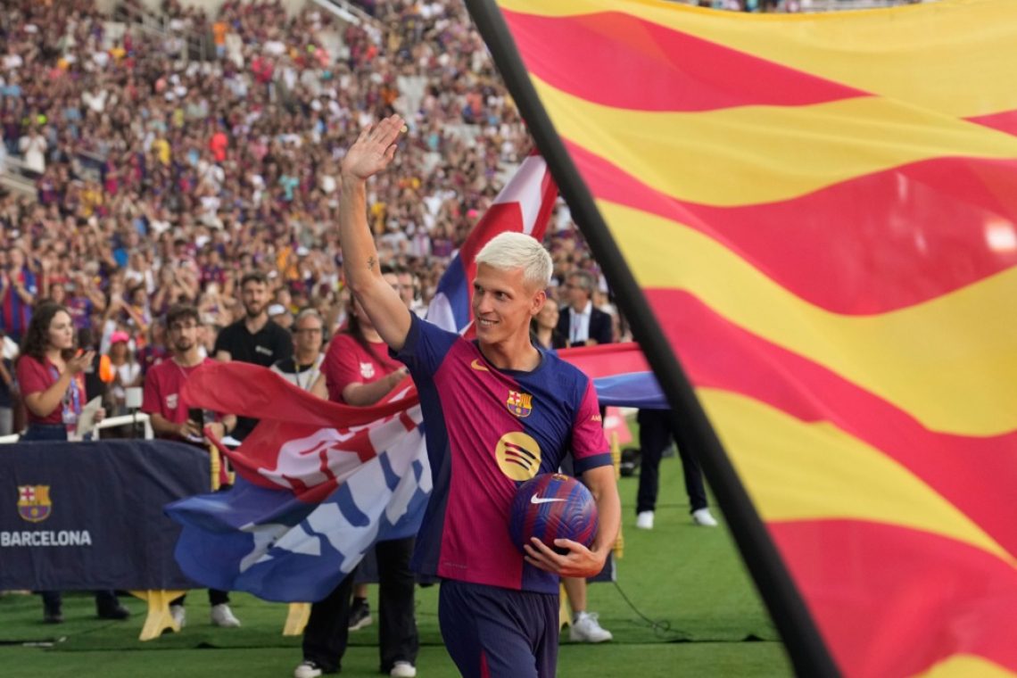 Barcelona končno registrirala Danija Olma