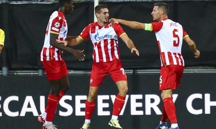Crvena zvezda Elšnika in Drkušića ter Slovan Bajrića v ligo prvakov