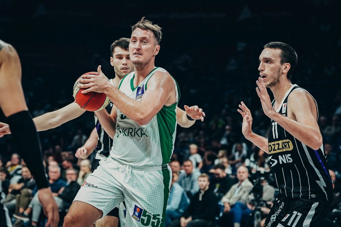 Košarkarji Krke so izgubili s Partizanom s 63:96