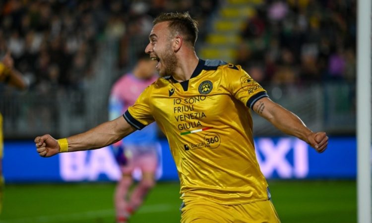 Lovrić zadel v porazu Udineseja v Benetkah