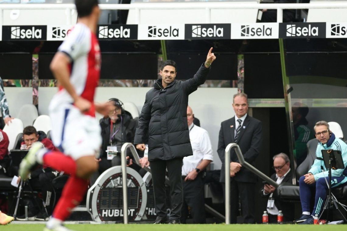 Arsenal ob točke v Newcastlu