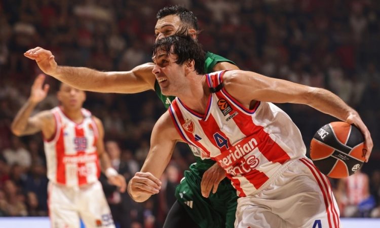 Košarkarska evroliga Crveno zvezdo kaznovala s plačilom 74.500 evrov
