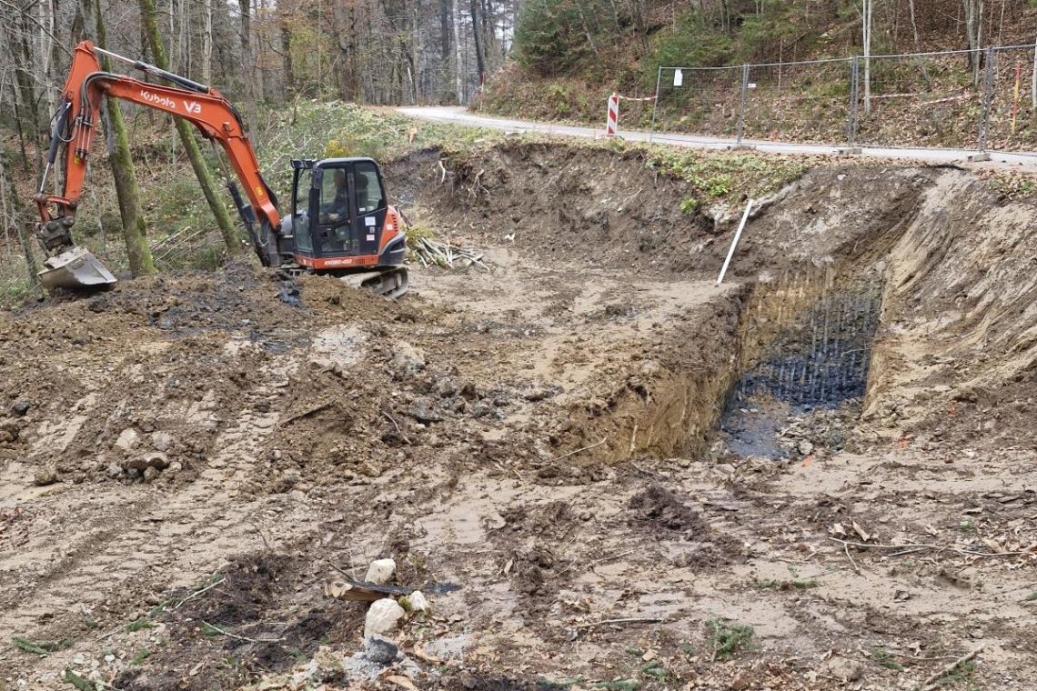 V Medvodah začetek sanacije plazu v Trnovcu