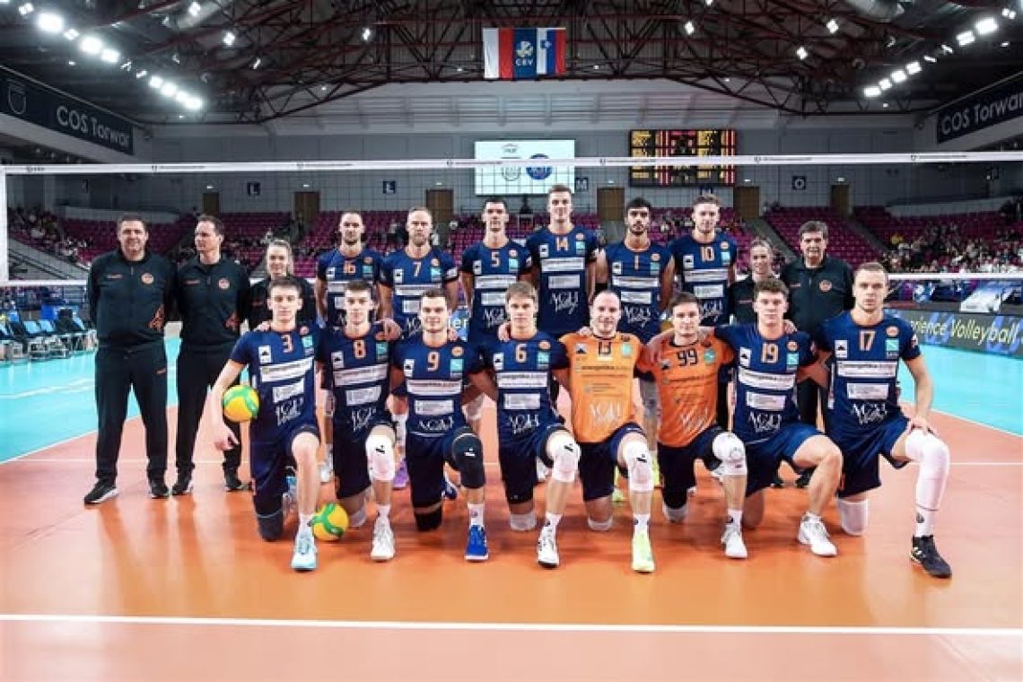 ACH Volley prvi del prvenstva končal brez poraza