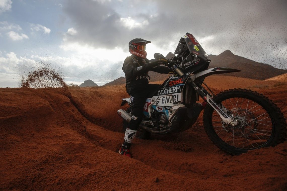 Simon Marčič z visokimi cilji na reli Dakar