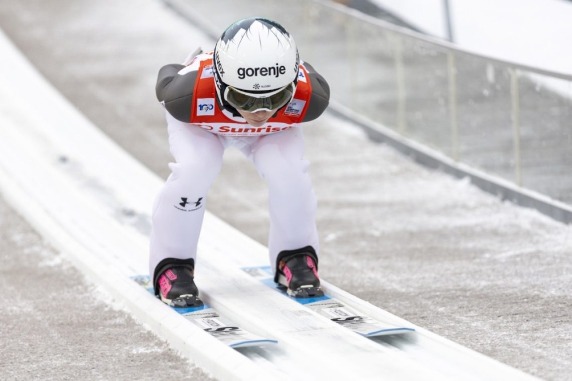Prevc in Klinec na tekmo v Garmisch-Partenkirchnu