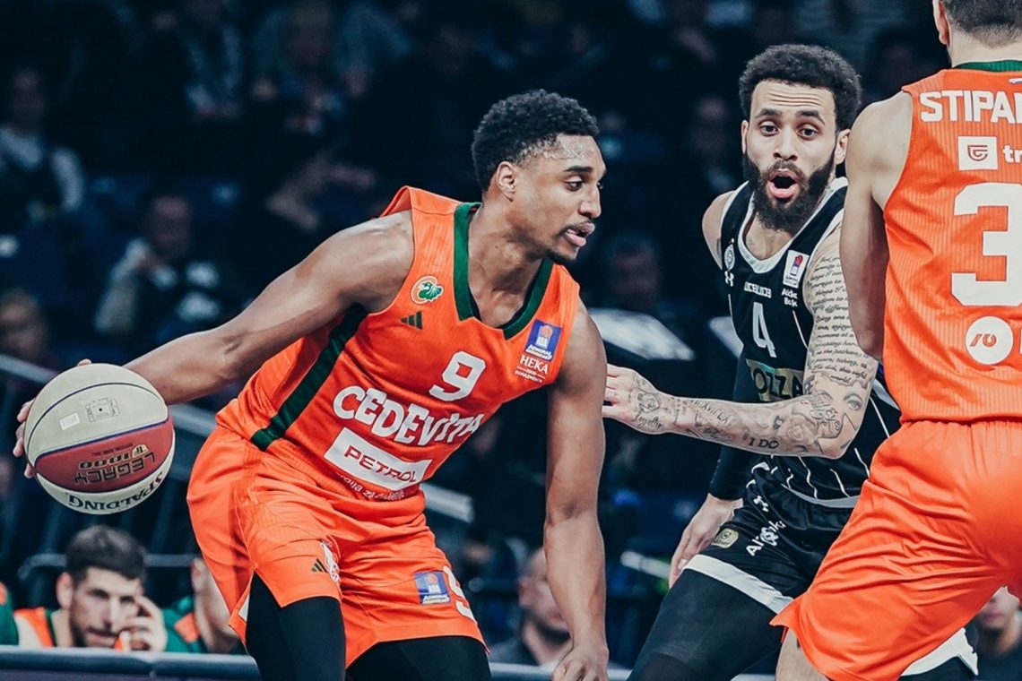 Košarkarji Cedevite Olimpije so izgubili s Partizanom s 76:78