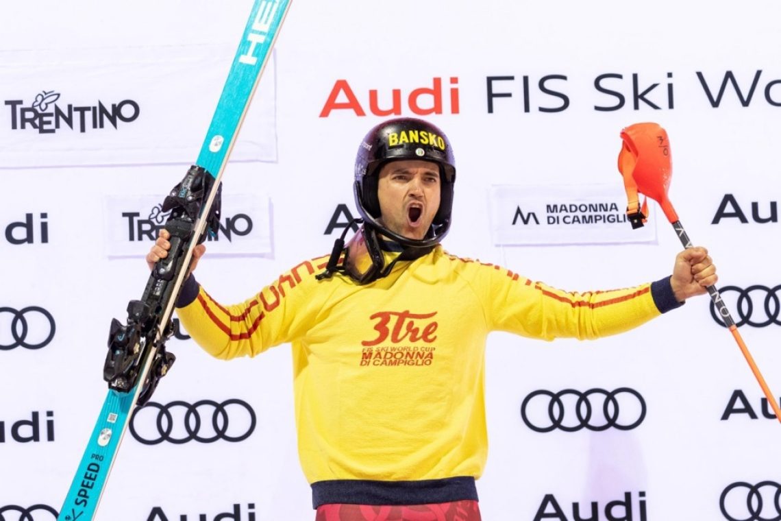 Senzacija Bolgara Popova v Madonni di Campiglio