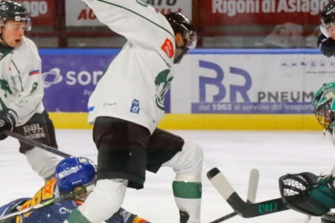 Hokejisti ljubljanske Olimpije so v gosteh premagali Asiago s 3:2