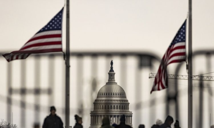 V Washingtonu vse pripravljeno za Trumpovo drugo inavguracijo