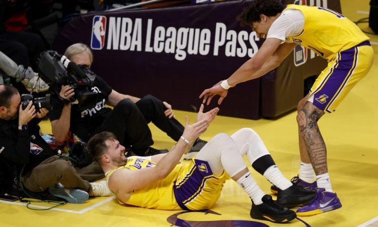 Luka Dončić doživel prvi poraz z LA Lakers