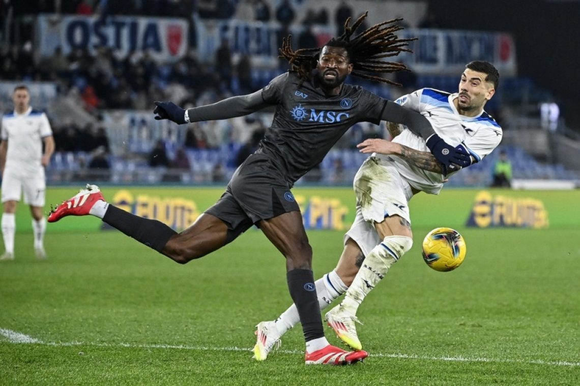 Napoli tretjič zapovrstjo remizira