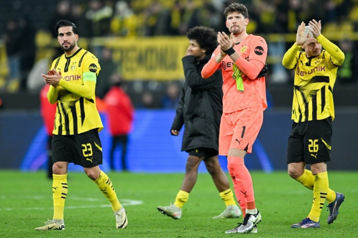 Borussia Dortmund po remiju naslednja med 16 v ligi prvakov