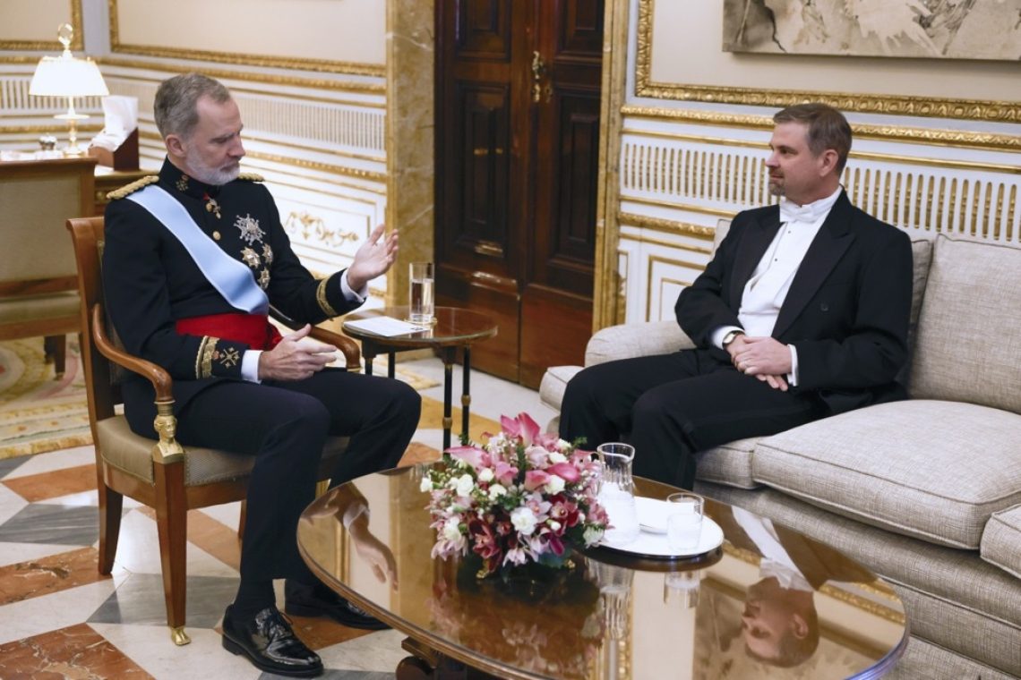 Španski kralj sprejel poverilna pisma novih veleposlanikov